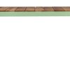 Bended Table Wood 220cm Blassgrün Bended Table Wood 220cm Blassgrün