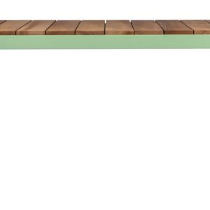 Bended Table Wood 220cm Blassgrün