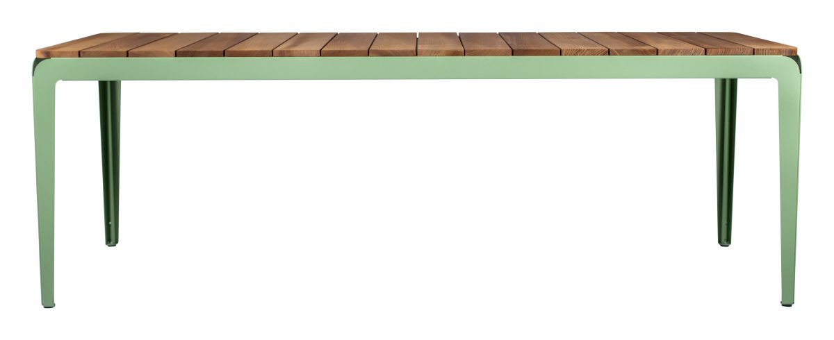 Bended Table Wood 220cm Blassgrün Bended Table Wood 220cm Blassgrün