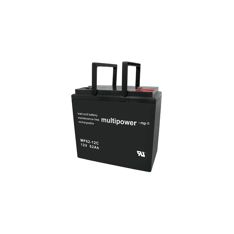 Multipower - MP62-12C - 12 Volt 62Ah Pb