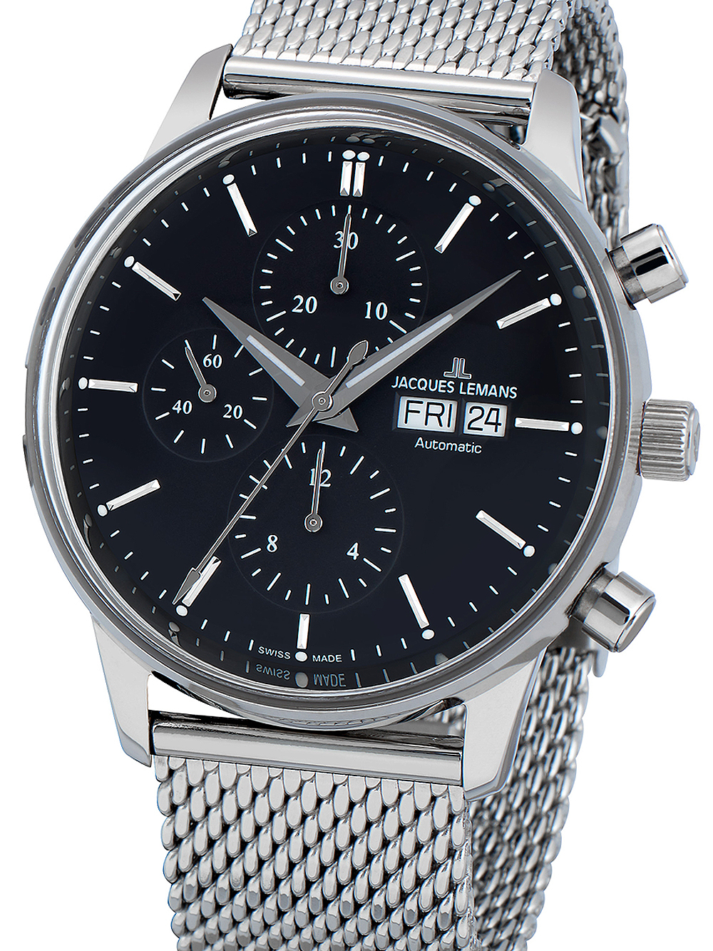 Jacques Lemans N-208C Retro Classic Automatik Chronograph Herren Jacques Lemans N-208C Retro Classic Automatik Chronograph Herren