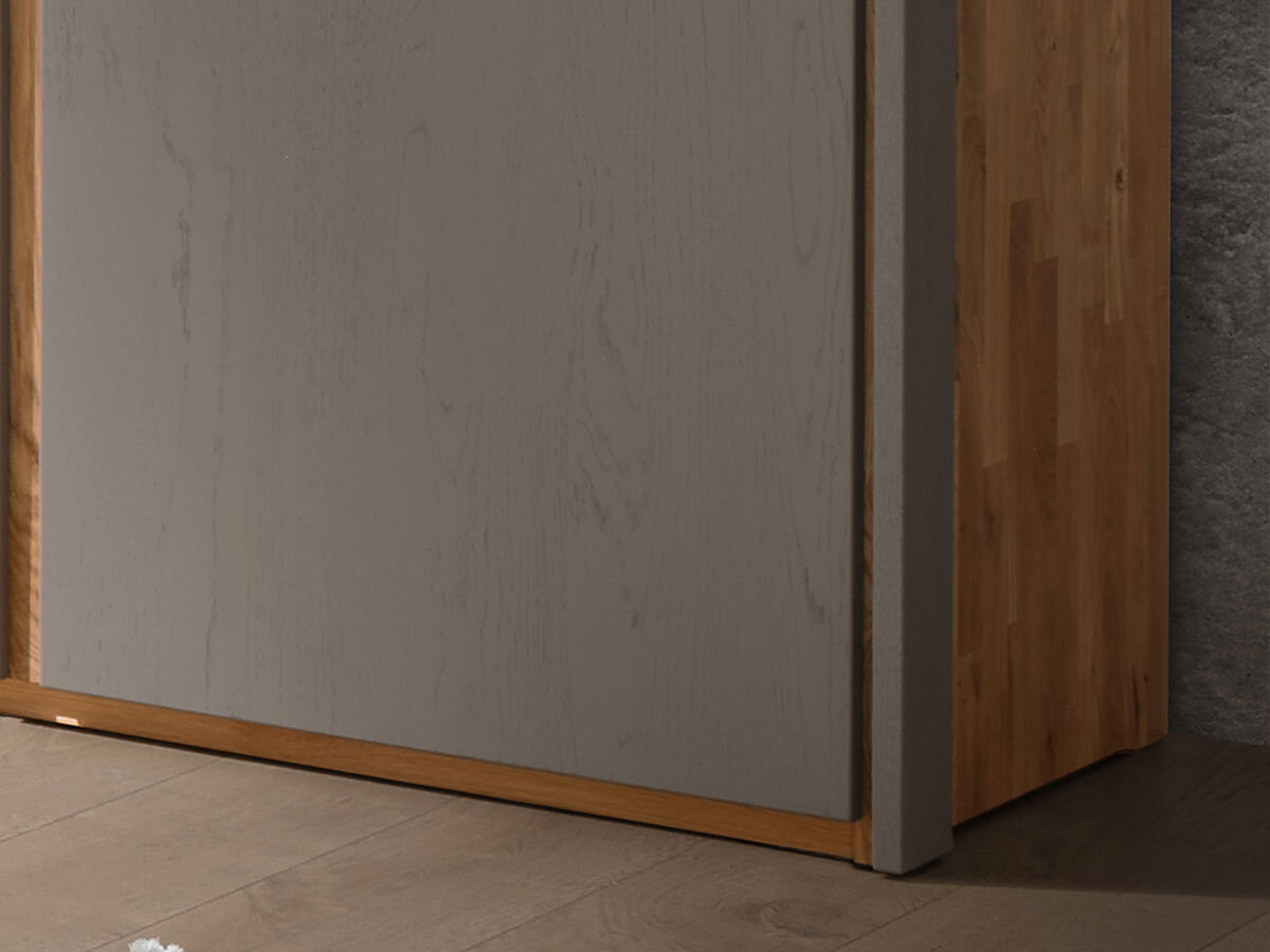 Forestales Alabama Kleiderschrank Wildeiche natür geölt 120 x 216 x 60 cm (2-türig) ohne Passepartout - Gallery 3 Forestales Alabama Kleiderschrank Wildeiche natür geölt 120 x 216 x 60 cm (2-türig) ohne Passepartout