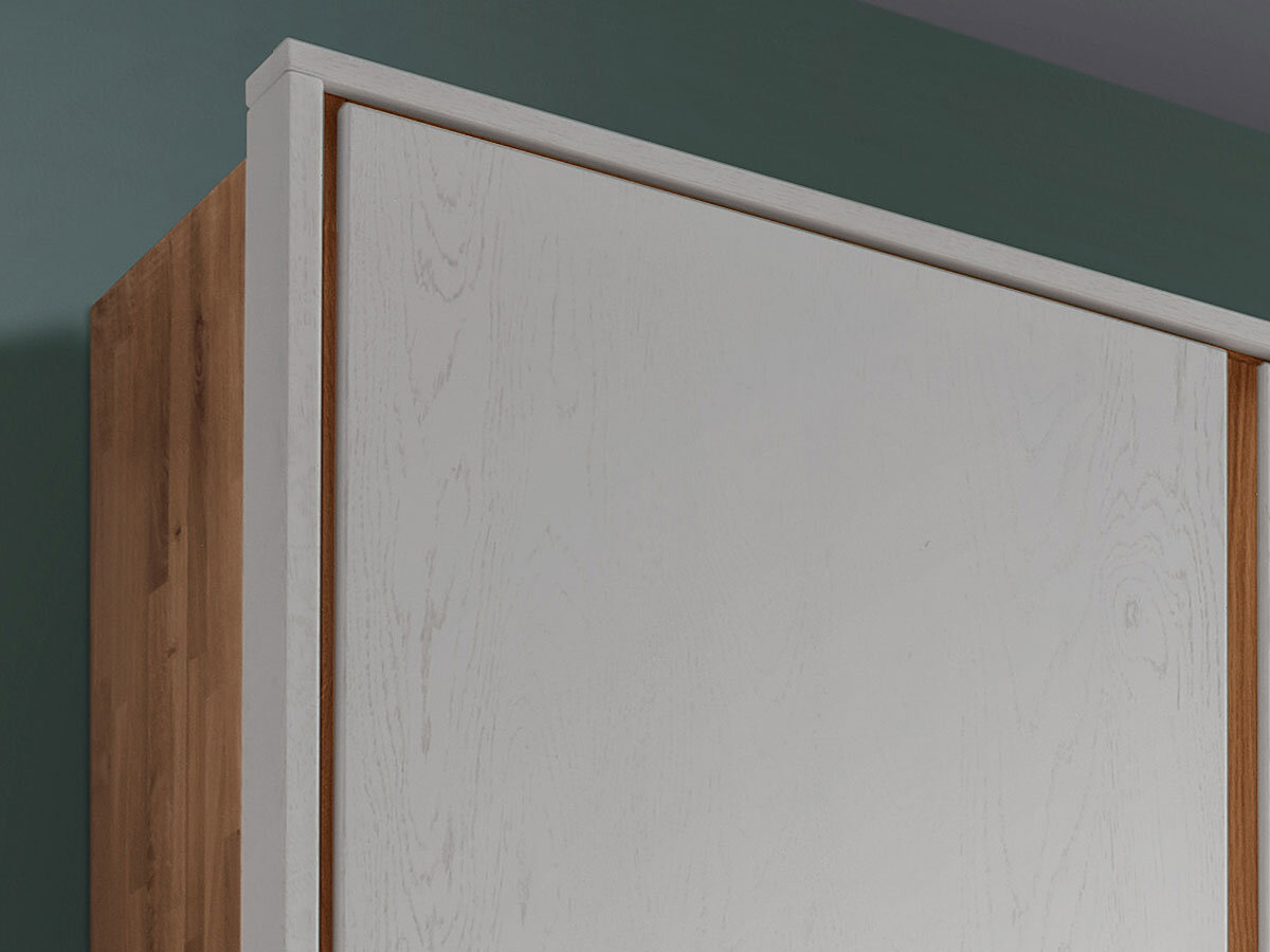 Forestales Alabama Kleiderschrank Wildeiche natür geölt 120 x 216 x 60 cm (2-türig) ohne Passepartout - Gallery 7 Forestales Alabama Kleiderschrank Wildeiche natür geölt 120 x 216 x 60 cm (2-türig) ohne Passepartout