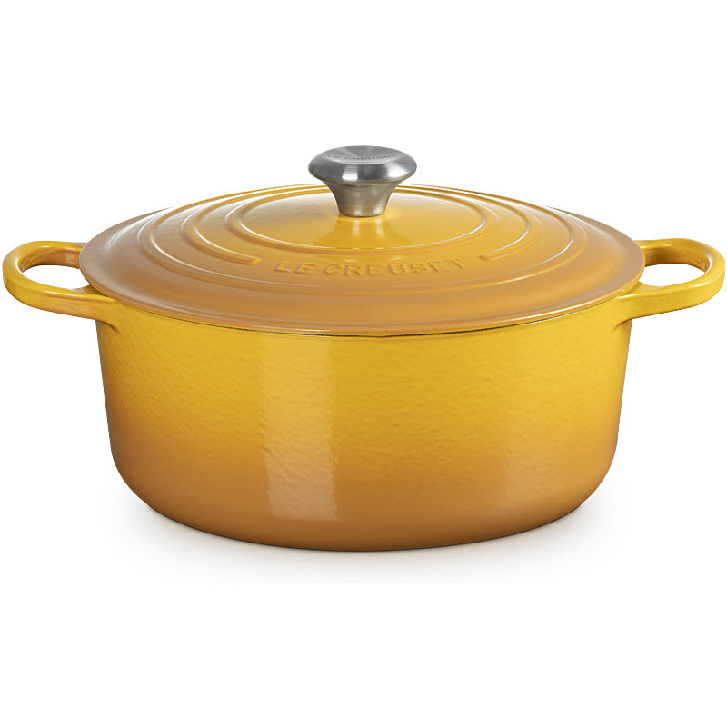 Le Creuset Bräter Signature rund 24 cm Nectar