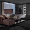 Nehl Schrank-Längsbett mit Sofa 2455.500 2-Raum-Wunder