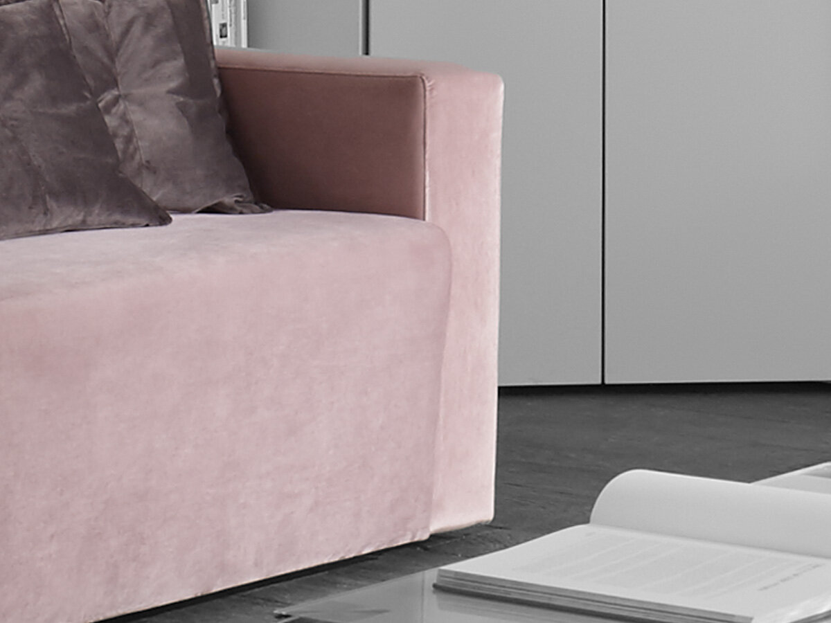 Nehl Schrank-Längsbett mit Sofa 2455.500 2-Raum-Wunder
