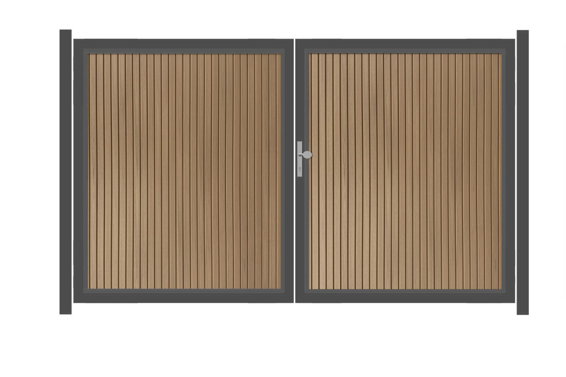 SYSTEM NEO PLATINUM Doppeltor-Set in Lärche Breite 3000mm Höhe 1800mm - senkr... Links Klinke Montageprofil zum Einbetonieren Anthrazit Manuell betrieben SYSTEM NEO PLATINUM Doppeltor-Set in Lärche Breite 3000mm Höhe 1800mm - senkr... Links Klinke Montageprofil zum Einbetonieren Anthrazit Manuell betrieben