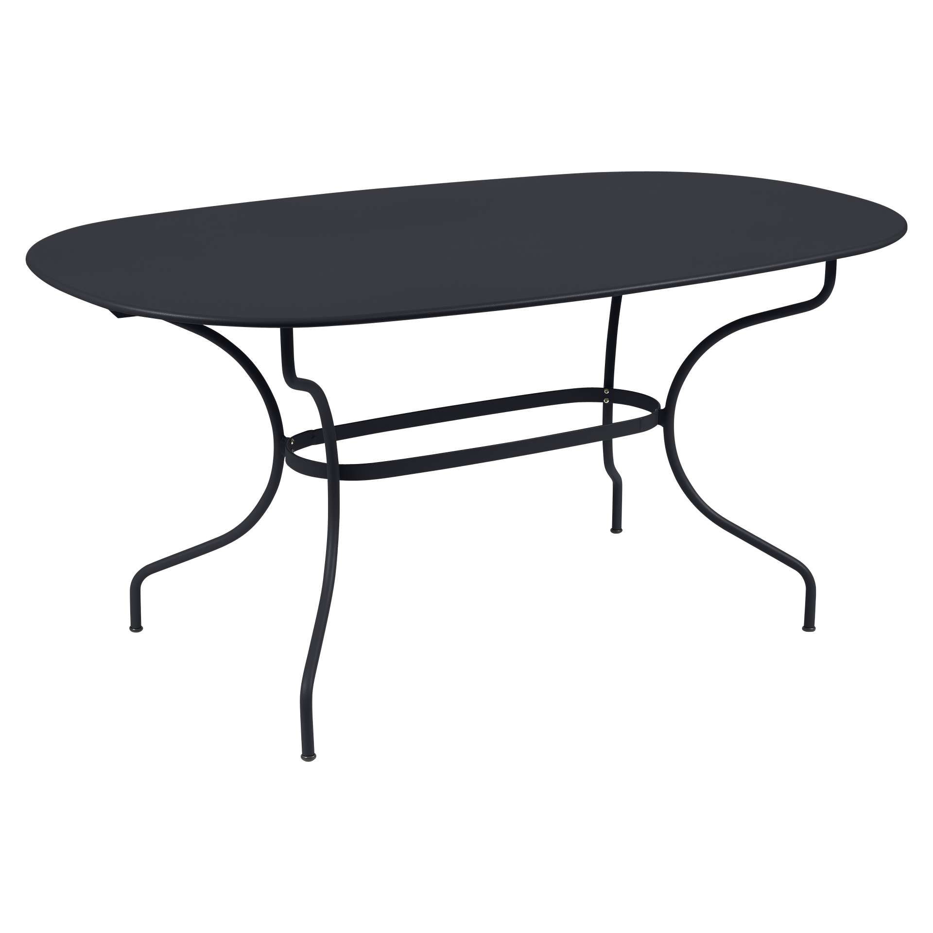 Opéra+ Ovaler Tisch 160 x 90 cm Outdoor Anthrazit Opéra+ Ovaler Tisch 160 x 90 cm Outdoor Anthrazit