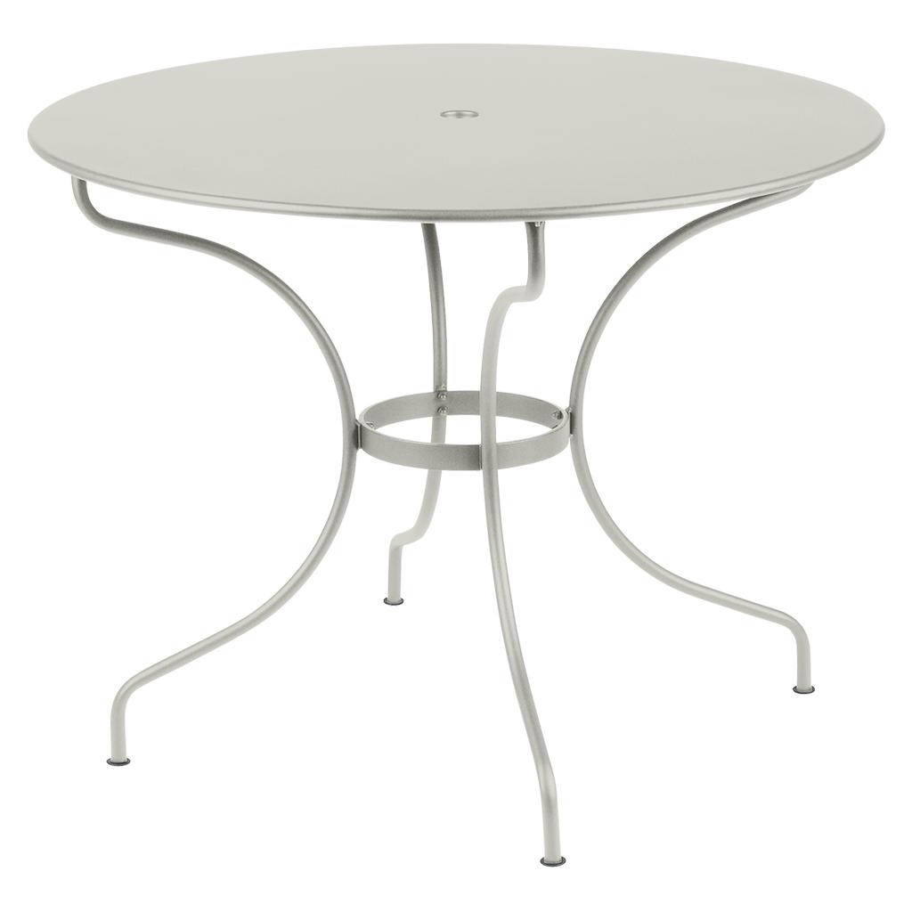 Opéra+ Tisch rund Ø96 cm Lehmgrau Opéra+ Tisch rund Ø96 cm Lehmgrau