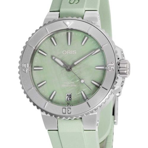 Oris 01 733 7770 4157-07 4 18 67FC Damenuhr Aquis Date Automatik 36,5mm 30ATM