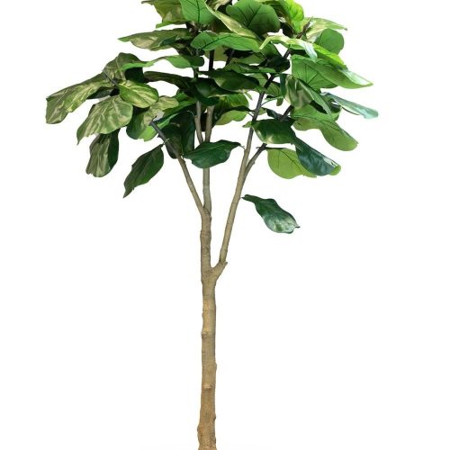 Geigenfeige - Ficus lyrata Kunstpflanze, UV Stabil, Höhe 240 cm