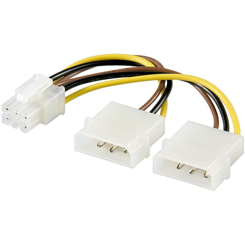 PC Grafikkarten Stromkabe l / Stromadapter