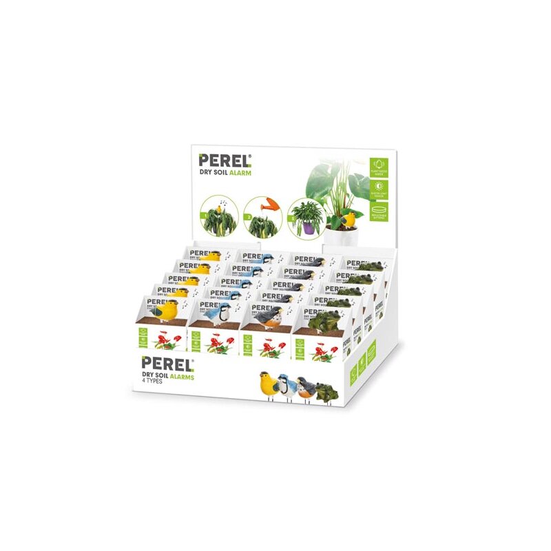 Perel - DTPP04D - Display mit 4 verschiedenen Feuchtigkeitsmessern - 20-tlg. Perel - DTPP04D - Display mit 4 verschiedenen Feuchtigkeitsmessern - 20-tlg.