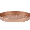 Pizzableche Ø 20 cm, 12-teilg, Antihaftbeschichtet, Rund, Gelocht