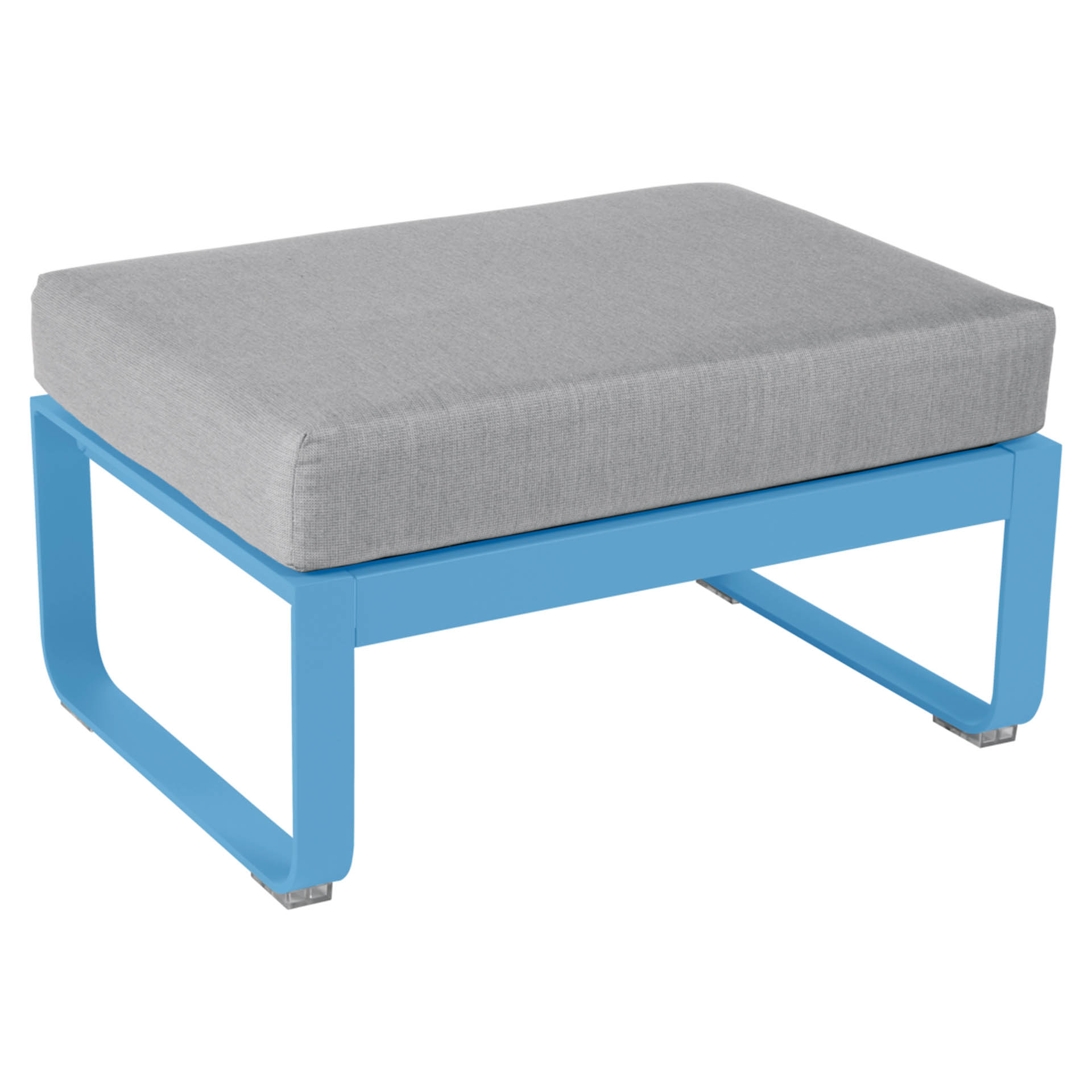 Bellevie 1-Sitzer Hocker E1 Maya-Blau 79 Flanellgrau Bellevie 1-Sitzer Hocker E1 Maya-Blau 79 Flanellgrau