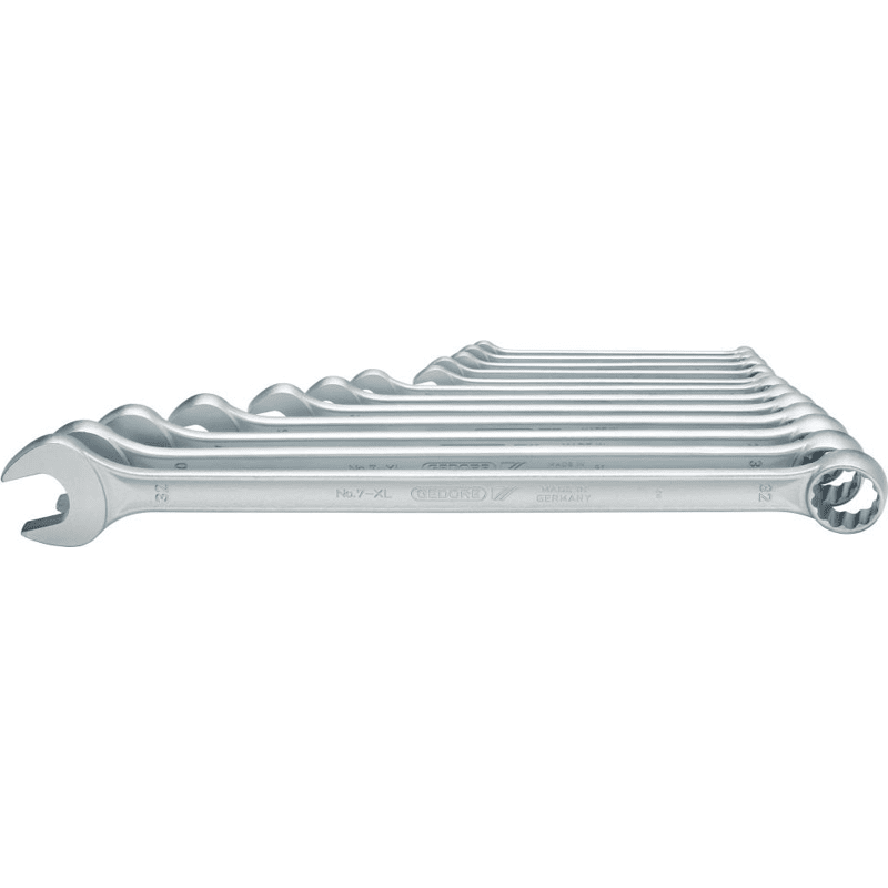 Ringmaulschlüssel-Satz extralang 10-32mm 12-teilig in Karton Ringmaulschlüssel-Satz extralang 10-32mm 12-teilig in Karton
