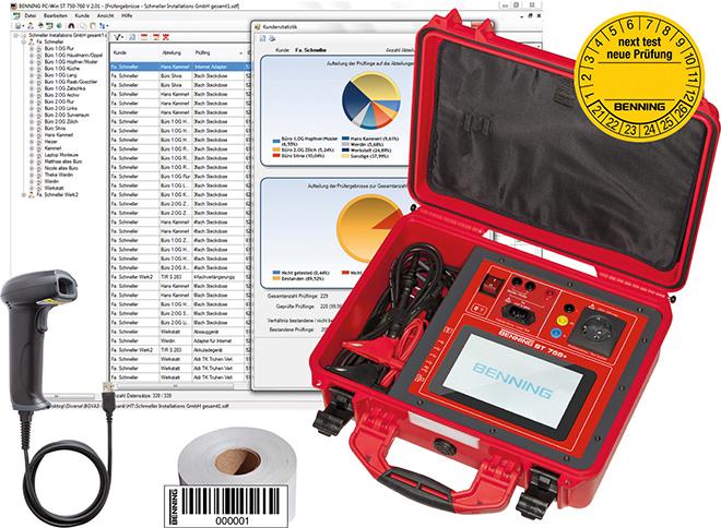 Gerätetester ST 755+SET