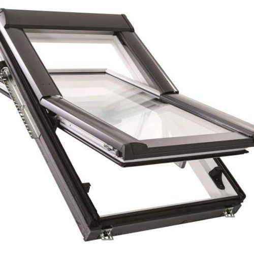 Roto Designo Quadro R68C K WD Schwingfenster aus Kunststoff mit Wärmedämmung