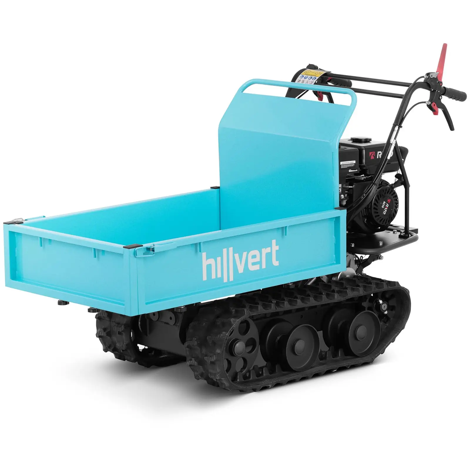 hillvert B-Ware Motorschubkarre - auf Raupen - bis 300 kg - 4.1 kW