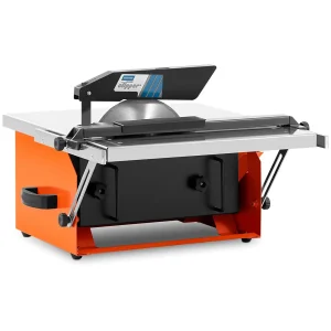 NORTON clipper B-Ware Fliesenschneidmaschine – 1,000 W – neigbarer Edelstahltisch von 0 – 45° – Wasserkühlung