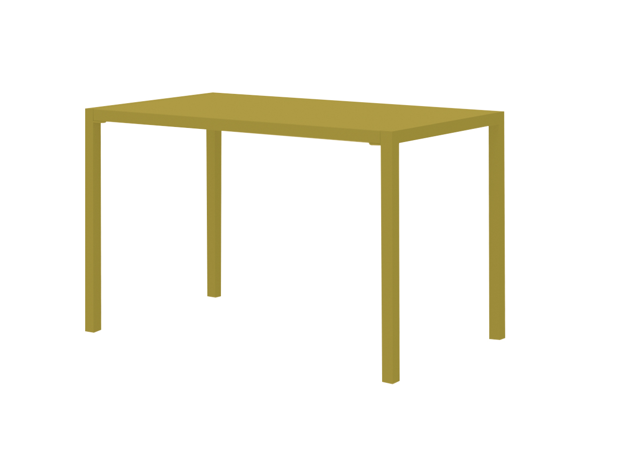 Gartentisch Quatris 120x70x75 cm curry Gartentisch Quatris 120x70x75 cm curry