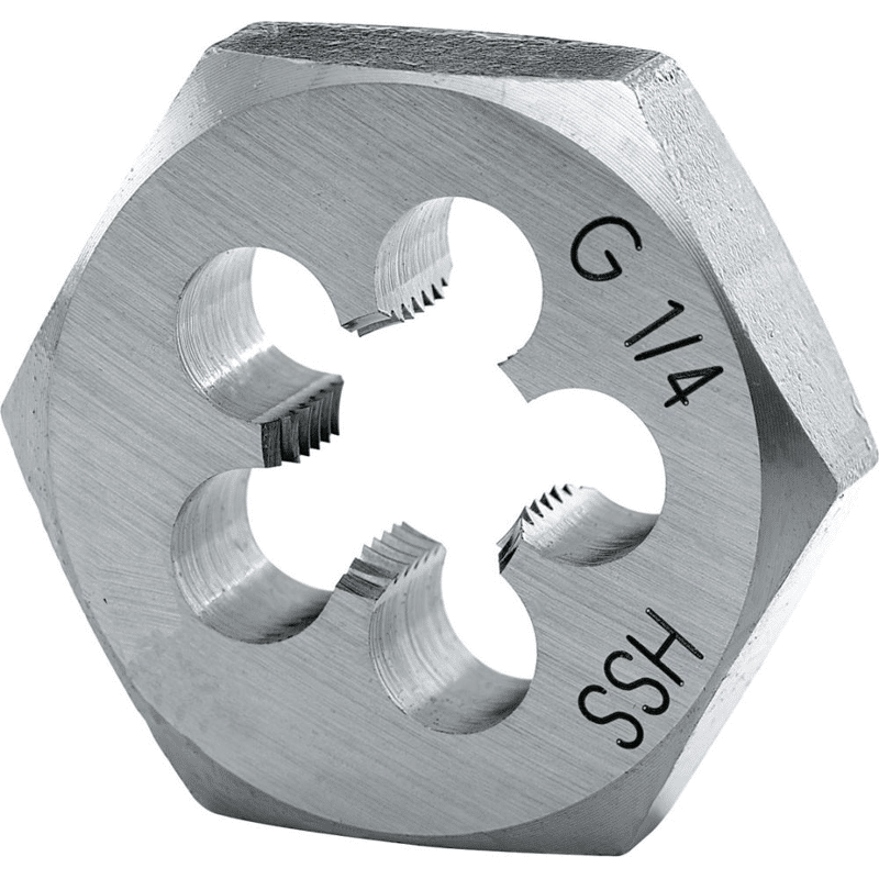 Schneideisen DIN382 Hss G1.1/4' 6kt. Schneideisen DIN382 Hss G1.1/4' 6kt.