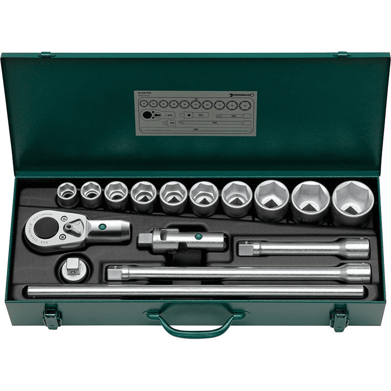 Stahlwille Steckschl.-Grt. 3/4' 16tlg.
