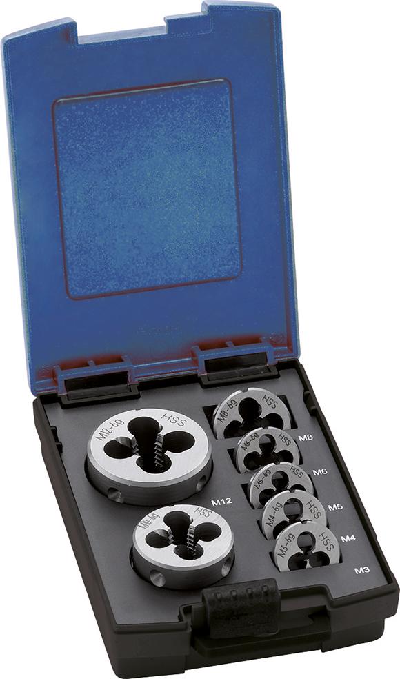 Schneideisen-Set EN22568 Hss M3-M12