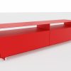 R 110 Lowboard Verkehrsrot (RAL 3020)