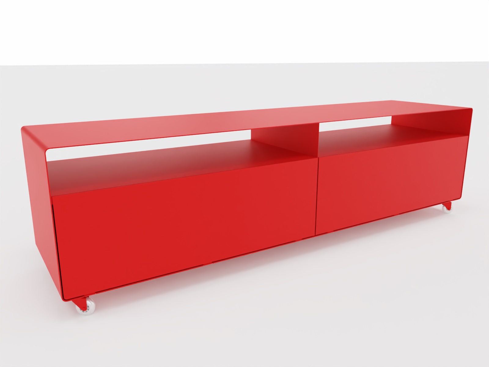 R 110 Lowboard Verkehrsrot (RAL 3020)