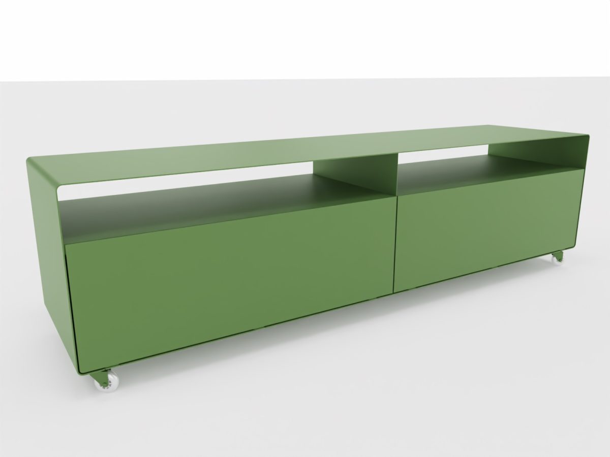 R 110 Lowboard Resedagrün (RAL 6011)