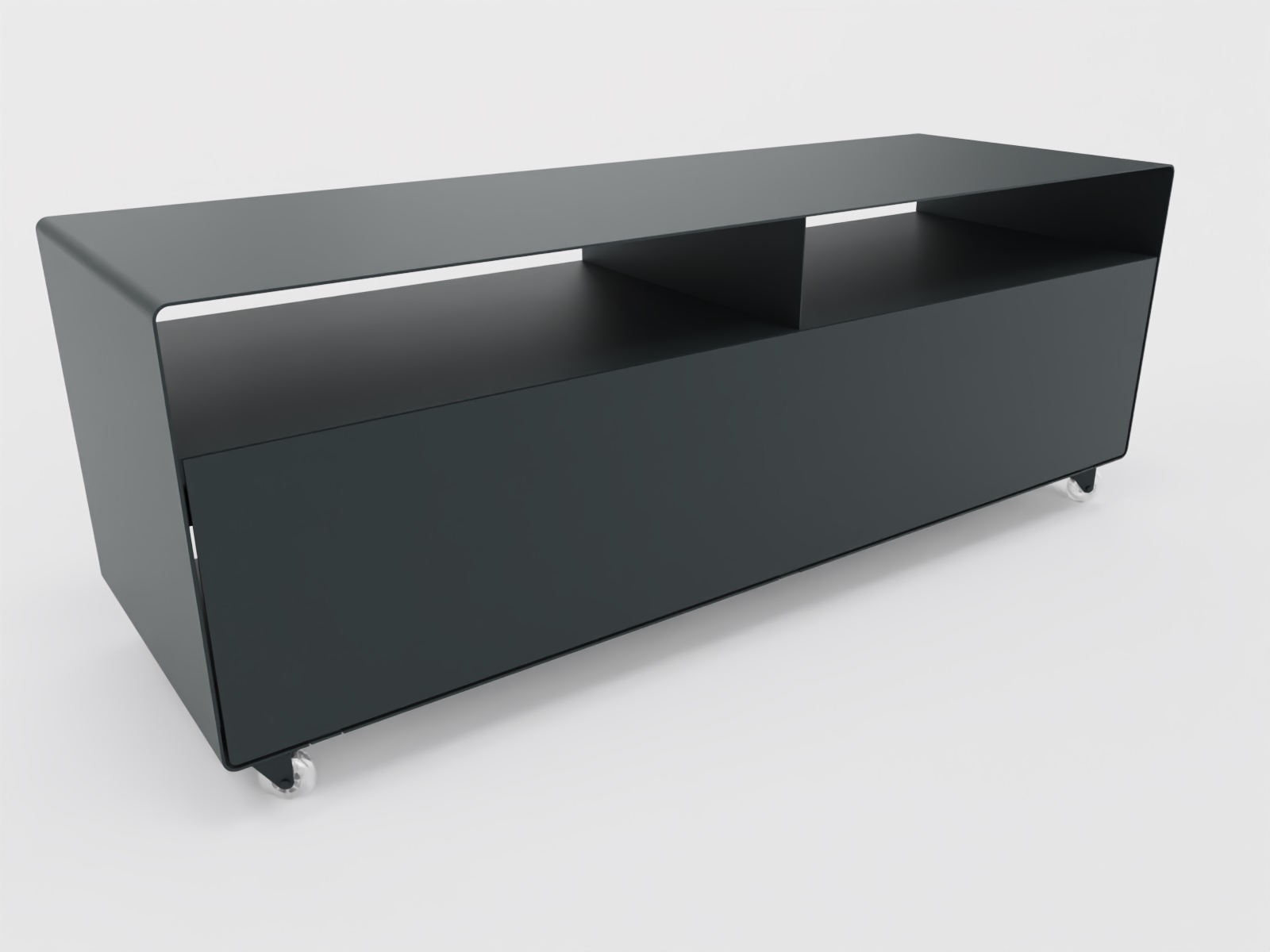 R 109 Sideboard rollbar Transparentrollen Anthrazitgrau (RAL 7016) R 109 Sideboard rollbar Transparentrollen Anthrazitgrau (RAL 7016)