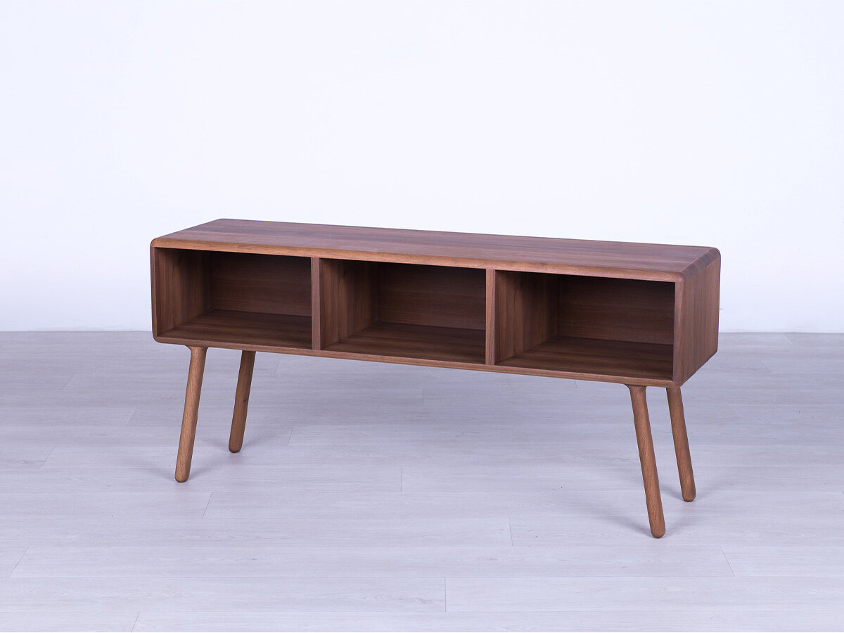 rast Sideboard Aristeo Massivholz Dekorwachs weiß (Esche) ohne Schubfach
