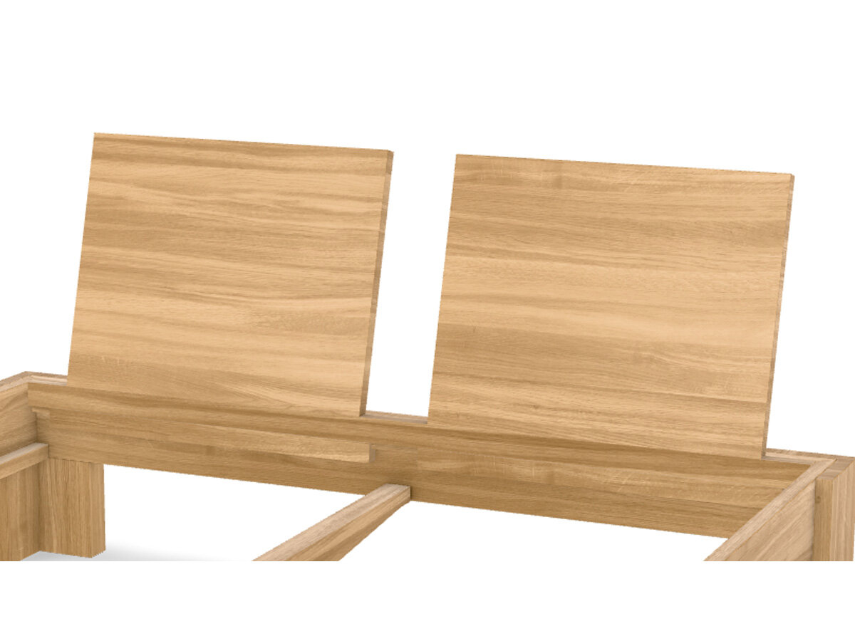 rast Kopfteil Beta 140 cm Beta C (gebogen) Nussbaum natur