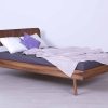 rast Massivholzbett Aristeo 90 x 190 cm Rotbuche natur