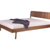 rast Massivholzbett Aristeo 90 x 190 cm Rotbuche natur
