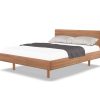 rast Massivholzbett Maseo 90 x 190 cm Kernbuche natur