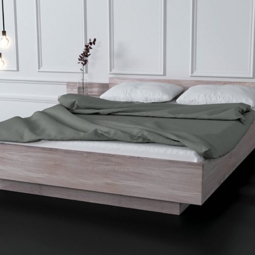 rast Massivholzbett Ravenna 90 x 190 cm Rotbuche natur