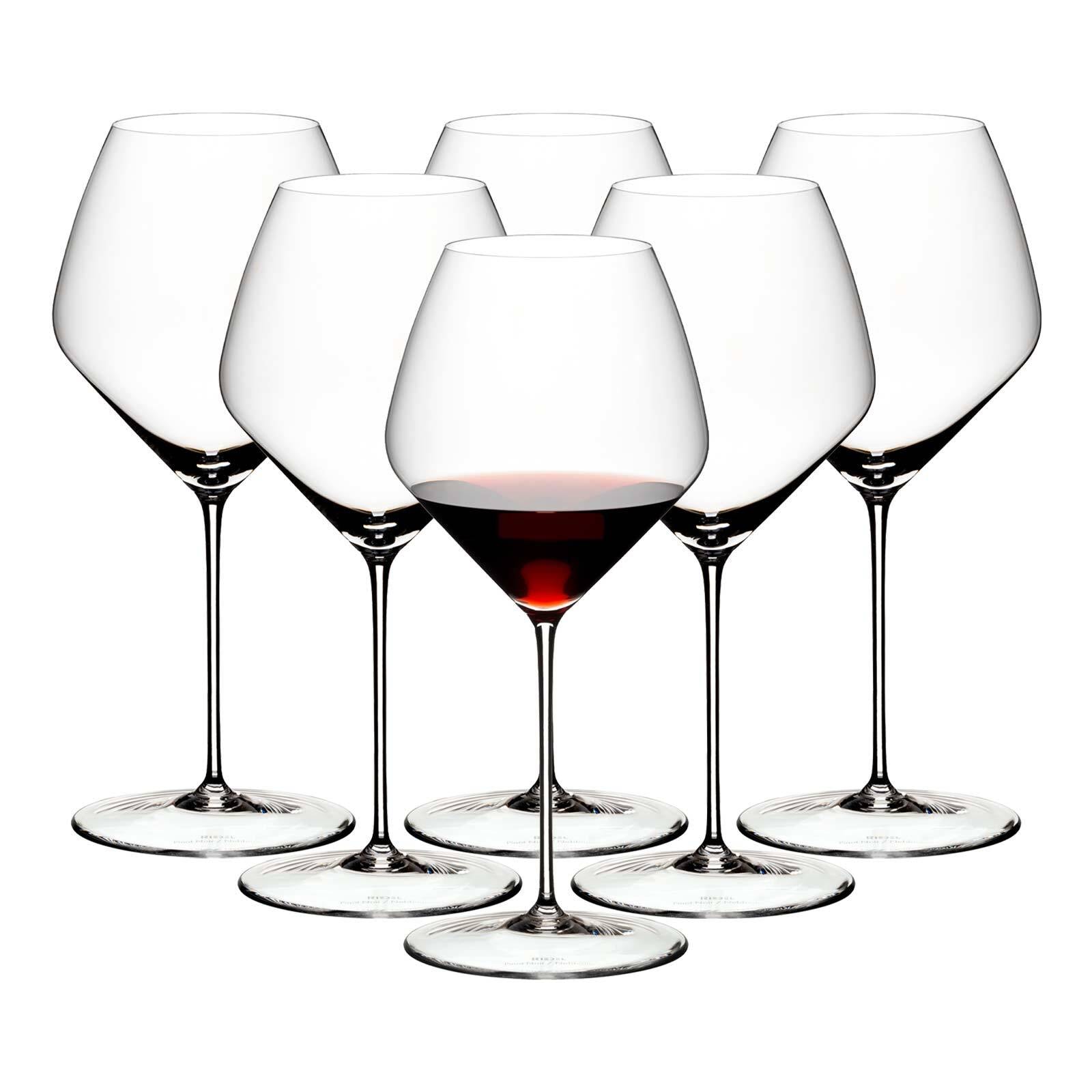 RIEDEL THE WINE GLASS COMPANY Rotweinglas "Pinot Noir / Nebbiolo Gläser Veloce 763 ml 6er Set transparent" Spülmaschinengeeignet RIEDEL THE WINE GLASS COMPANY Rotweinglas "Pinot Noir / Nebbiolo Gläser Veloce 763 ml 6er Set transparent" Spülmaschinengeeignet