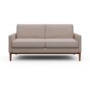 ScandinavianUpholstery Sofa Finn PK1 300 Sand Weda Oak, Dark Stained 2,5-Sitzer