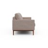 ScandinavianUpholstery Sofa Finn PK1 300 Sand Weda Oak, Dark Stained 2,5-Sitzer