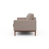ScandinavianUpholstery Sofa Finn PK1 300 Sand Weda Oak, Dark Stained 2,5-Sitzer
