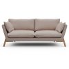 ScandinavianUpholstery Sofa Hasle K260 PK1 300 Sand Weda Oak, Lacquered 2-Sitzer (fest) ScandinavianUpholstery Sofa Hasle K260 PK1 300 Sand Weda Oak, Lacquered 2-Sitzer (fest)