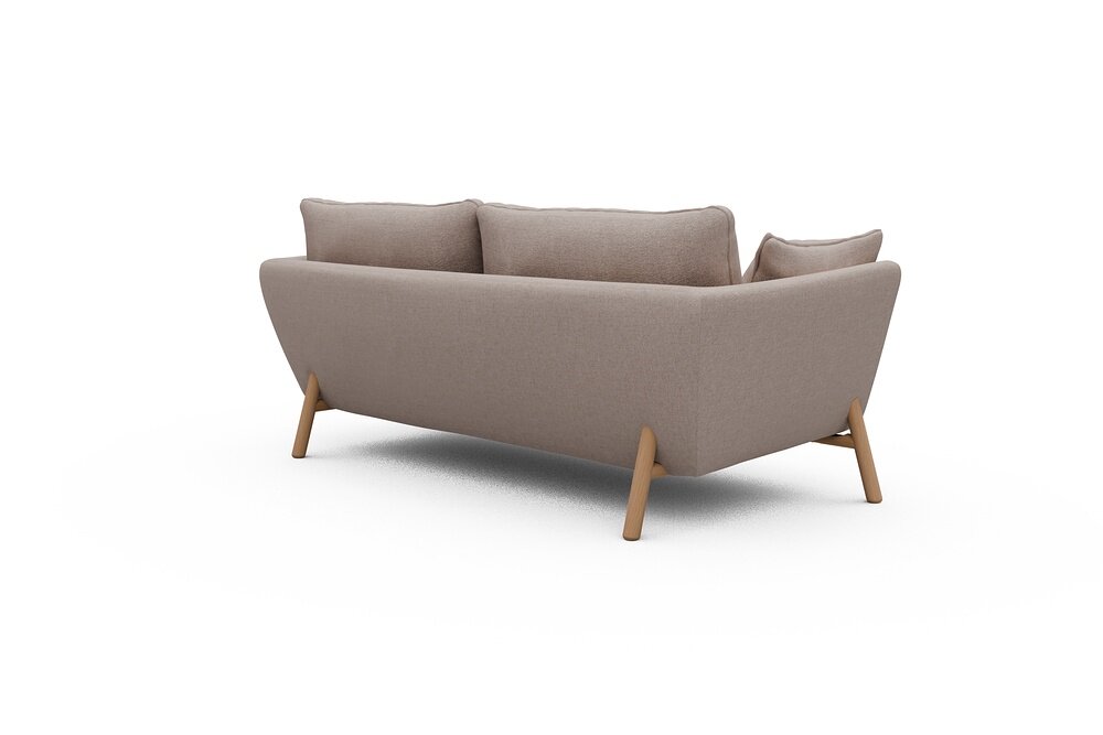 ScandinavianUpholstery Sofa Hasle K260 PK1 300 Sand Weda Oak, Lacquered 2-Sitzer (fest) - Gallery 3 ScandinavianUpholstery Sofa Hasle K260 PK1 300 Sand Weda Oak, Lacquered 2-Sitzer (fest)