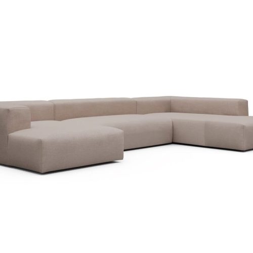 ScandinavianUpholstery Sofa Kornum Lounge PK1 300 Sand Weda lange Seite rechts - kurze Seite links ScandinavianUpholstery Sofa Kornum Lounge PK1 300 Sand Weda lange Seite rechts - kurze Seite links