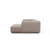 ScandinavianUpholstery Sofa Kornum mit Chaise PK1 300 Sand Weda Armlehne links; Chaise rechts