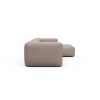 ScandinavianUpholstery Sofa Kornum mit Chaise PK1 300 Sand Weda Armlehne links; Chaise rechts