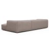 ScandinavianUpholstery Sofa Kornum mit Chaise PK1 300 Sand Weda Armlehne links; Chaise rechts