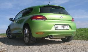 BN Pipes VW Scirocco 13 Endschalldaempfer