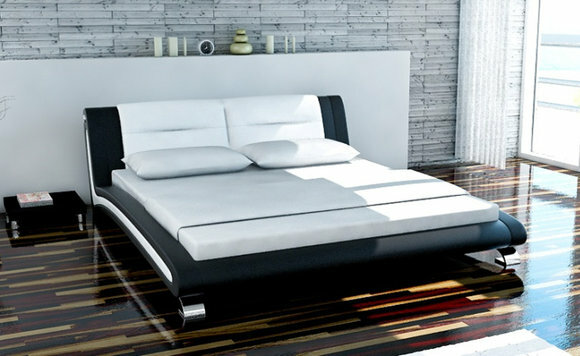 Polsterbett Lederbett Bett Senegal 140/160/180x200cm Polsterbett Lederbett Bett Senegal 140/160/180x200cm